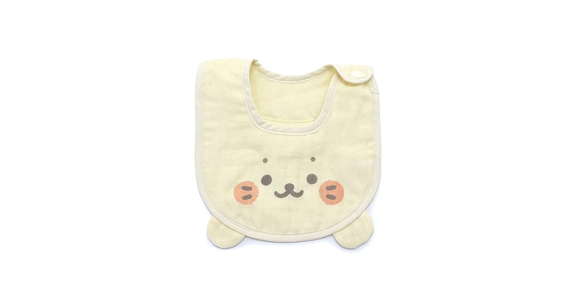 Amazon.co.jp: [マザーガーデン] しろたん 顔ぼん ガーゼスタイ